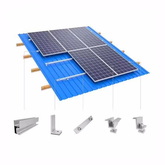 Ver imagen más grandeadd to Compareshare Soporte de montaje Montaje del sistema solar Precio competitivo Barandilla de seguimiento en el techo Estructuras de soporte montadas en paneles solares